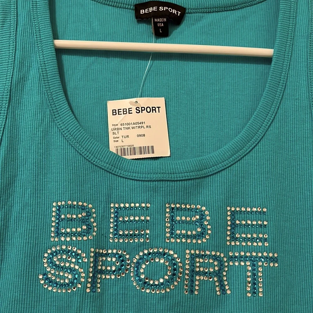 Bebe Sport Tank Top. - Picture 3 of 3